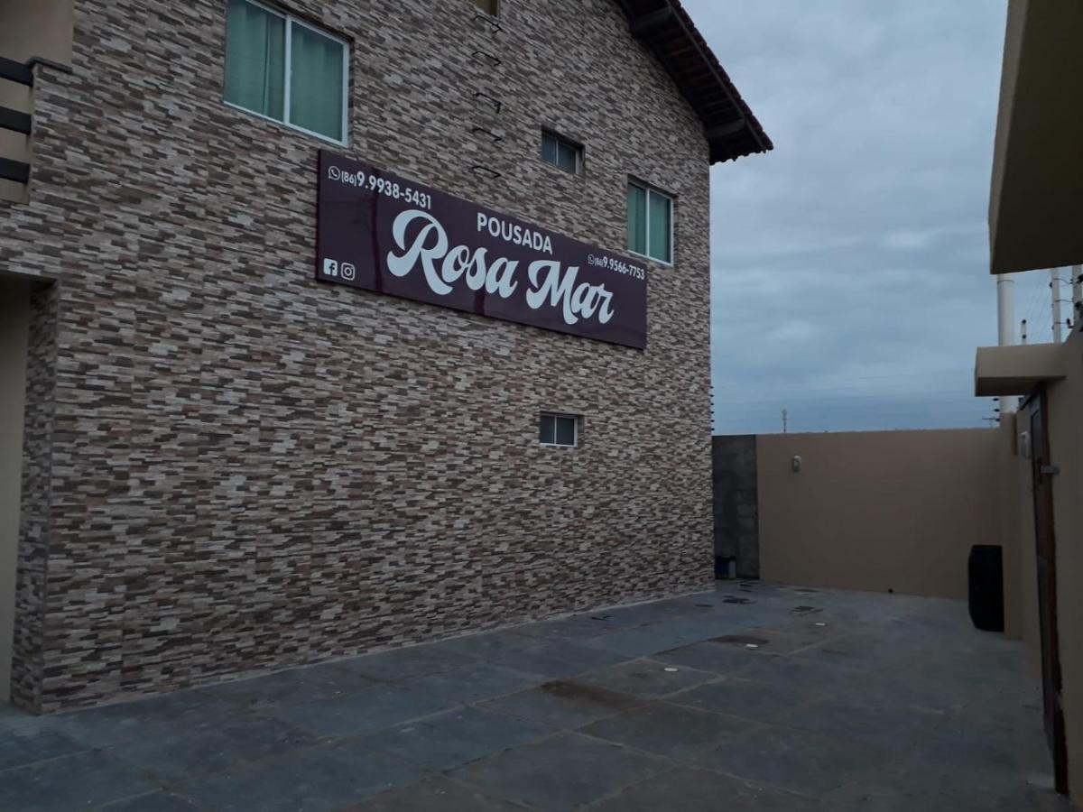 Pousada Rosa Mar Luis Correia Exteriör bild